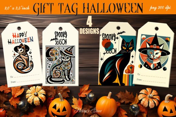 Download Halloween Gift Tags Printable Designs - Printable designs Collection