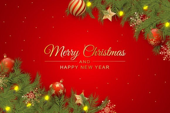 Download Realistic Christmas Background Design - Christmas background design Collection