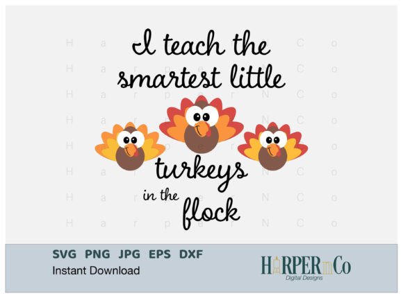 Download Smartest Little Turkeys in the Flock SVG - Premium Resources