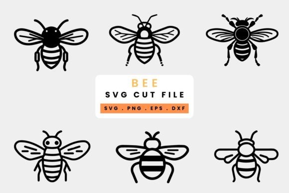 Download Bee SVG Cut File | Insect Cutting Files - Cutting files Collection
