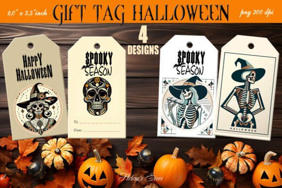 Download Halloween Gift Tags Printable Designs - Printable designs Collection
