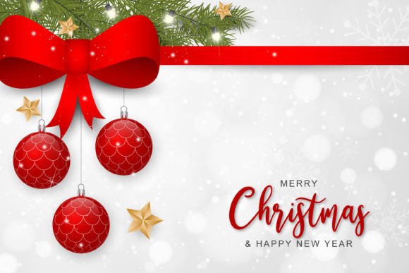 Download Realistic Christmas Background Design - Christmas background design Collection
